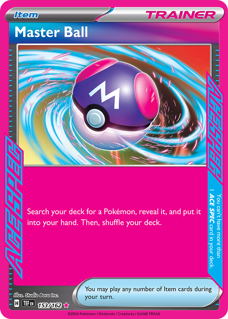 Temporal Forces Master Ball #153/162